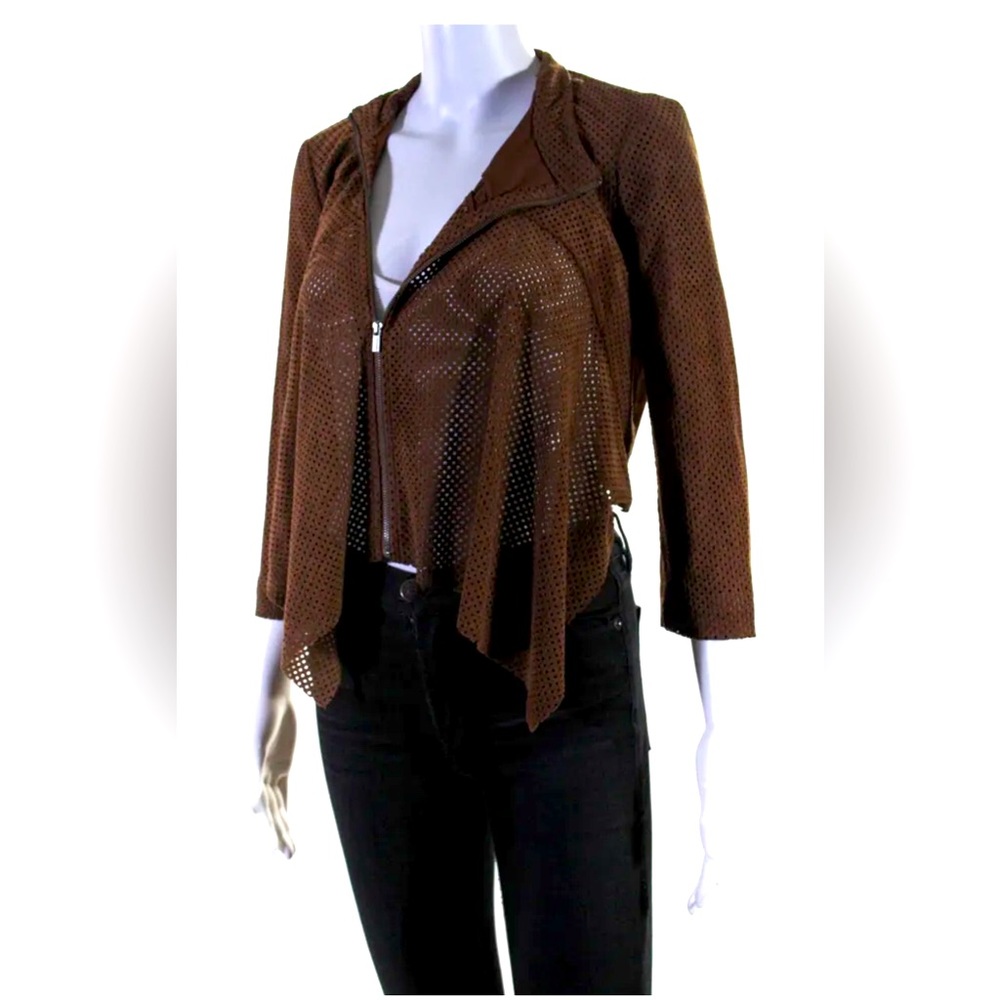 BCBG maxazria toffee “bri” style jacket